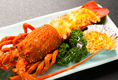 ロブスターの黄金焼き