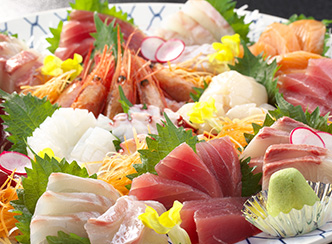 お刺身の盛り合わせ