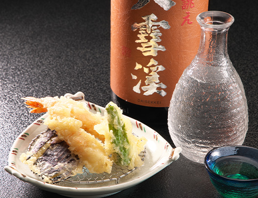 天ぷらペアリング